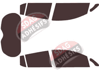 Kit film teinté Nissan Leaf (2) 5 portes (2018 - 2026) Kit film teinté Nissan Leaf (2) 5 portes (2018 - 2026)