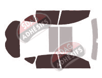 Kit film teinté Nissan Murano (2) 5 portes (2008 - 2015) Kit film teinté Nissan Murano (2) 5 portes (2008 - 2015)