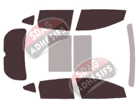 Kit film teinté Nissan Murano (3) 5 portes (2015 - 2024) Kit film teinté Nissan Murano (3) 5 portes (2015 - 2024)