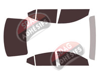 Kit film teinté Nissan Sentra (8) Berline 4 portes (2020 - 2026) Kit film teinté Nissan Sentra (8) Berline 4 portes (2020 - 2026)