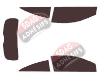 Kit film teinté Opel Astra (H) (GTC) 3 portes (2005 - 2012) Kit film teinté Opel Astra (H) (GTC) 3 portes (2005 - 2012)