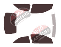 Kit film teinté Opel Astra (G) 3 portes (1998 - 2004) Kit film teinté Opel Astra (G) 3 portes (1998 - 2004)