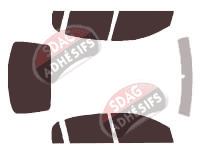 Kit film teinté Opel Astra (G) 5 portes (1998 - 2004) Kit film teinté Opel Astra (G) 5 portes (1998 - 2004)