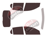 Kit film teinté Opel Corsa (F) 5 portes (depuis 2019)