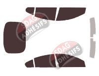 Kit film teinté Opel Insignia (A) 5 portes (2008 - 2017)