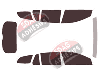 Kit film teinté Opel Insignia (B) Tourer 5 portes (2017 - 2022)