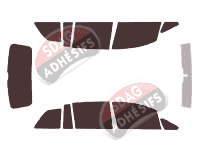 Kit film teinté Holden Zafira 5 portes (2006 - 2014)