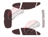 Kit film teinté Peugeot 207 PLUS 3 portes (2012 - 2015) Kit film teinté Peugeot 207 PLUS 3 portes (2012 - 2015)