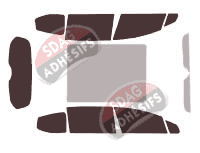 Kit film teinté Peugeot 5008 (1) 5 portes (2009 - 2017) Kit film teinté Peugeot 5008 (1) 5 portes (2009 - 2017)