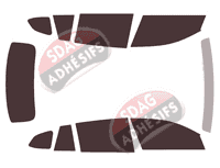 Kit film teinté Peugeot 508 (2) SW Break 5 portes (depuis 2019)