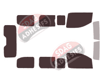 Kit film teinté Opel Vivaro (C) Standard 4-5 portes (depuis 2019) Kit film teinté Opel Vivaro (C) Standard 4-5 portes (depuis 2019)