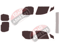 Kit film teinté Citroën Berlingo (2) Utilitaire 6 portes (2008 - 2018) Kit film teinté Citroën Berlingo (2) Utilitaire 6 portes (2008 - 2018)