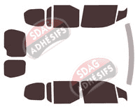 Kit film teinté Toyota ProAce City (1) Court 6 portes (depuis 2020) Kit film teinté Toyota ProAce City (1) Court 6 portes (depuis 2020)