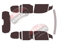 Kit film teinté Toyota ProAce City (1) Court 5 portes (depuis 2020) Kit film teinté Toyota ProAce City (1) Court 5 portes (depuis 2020)