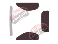 Kit film teinté Porsche Boxster (3) Cabriolet 2 portes (2013 - 2020)