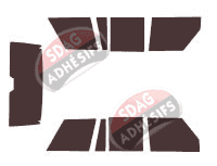 Kit film teinté Land Rover Range Rover (1) 5 portes (1986 - 1996)