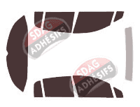 Kit film teinté Renault Vel Satis 5 portes (2001 - 2010)