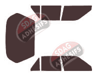 Kit film teinté Renault R 25 (1) Berline 5 portes (1983 - 1992)