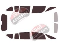 Kit film teinté Renault Espace (5) 5 portes (2015 - 2023) Kit film teinté Renault Espace (5) 5 portes (2015 - 2023)