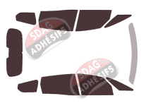 Kit film teinté Renault Grand Scenic (4) 5 portes (2017 - 2023) Kit film teinté Renault Grand Scenic (4) 5 portes (2017 - 2023)