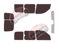 Kit film teinté Renault Kangoo (1) 5 portes (1997 - 2008) Kit film teinté Renault Kangoo (1) 5 portes (1997 - 2008)