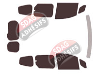 Kit film teinté Renault Kangoo (3) Court 2 Portes Arrieres 6 portes (depuis 2021) Kit film teinté Renault Kangoo (3) Court 2 Portes Arrieres 6 portes (depuis 2021)