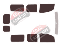 Kit film teinté Renault Kangoo (2) Maxi Vitrée 6 portes (2010 - 2022) Kit film teinté Renault Kangoo (2) Maxi Vitrée 6 portes (2010 - 2022)