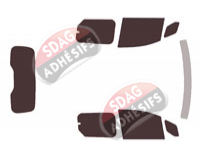 Kit film teinté Renault Kangoo (3) Court 4/5 portes (depuis 2021) Kit film teinté Renault Kangoo (3) Court 4/5 portes (depuis 2021)