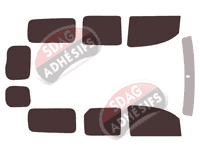 Kit film teinté Renault Kangoo (2) Maxi Vitrée 5 portes (2010 - 2022) Kit film teinté Renault Kangoo (2) Maxi Vitrée 5 portes (2010 - 2022)