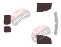 Kit film teinté Renault Kangoo (2) Utilitaire 5/6 portes (2008 - 2022) Kit film teinté Renault Kangoo (2) Utilitaire 5/6 portes (2008 - 2022)