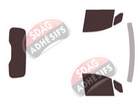 Kit film teinté Mercedes-Benz Citan (2) Utilitaire 5/6 portes (depuis 2021)