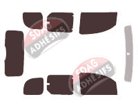 Kit film teinté Renault Kangoo (2) 5 portes (2008 - 2022) Kit film teinté Renault Kangoo (2) 5 portes (2008 - 2022)