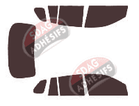 Kit film teinté Renault Koleos (1) 5 portes (2008 - 2017)