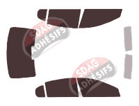 Kit film teinté Renault Latitude Berline 4 portes (2010 - 2015)