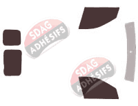 Kit film teinté Renault Logan (1) Utilitaire 6 portes (2007 - 2014)
