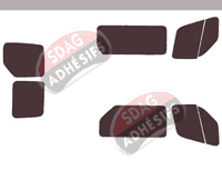 Kit film teinté Renault Master (3) L1 / L2/ L3/ L4 Utilitaire 5 portes (2019 - 2024) Kit film teinté Renault Master (3) L1 / L2/ L3/ L4 Utilitaire 5 portes (2019 - 2024)