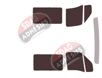Kit film teinté Nissan Interstar (1) Utilitaire 5 portes (1997 - 2010)