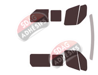 Kit film teinté Renault Master (3) L2/L3/L4 Utilitaire 5 portes (2019 - 2024) Kit film teinté Renault Master (3) L2/L3/L4 Utilitaire 5 portes (2019 - 2024)