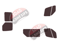 Kit film teinté Opel Movano (2) L1 / L2 / L3 / L4 Utilitaire 5 portes (2010 - 2021)