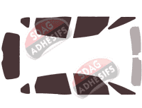 Kit film teinté Renault Scenic (4) Court 5 portes (2016 - 2023) Kit film teinté Renault Scenic (4) Court 5 portes (2016 - 2023)