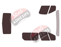 Kit film teinté Renault Trafic (3) Utilitaire 4 portes (depuis 2014) Kit film teinté Renault Trafic (3) Utilitaire 4 portes (depuis 2014)