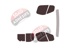 Kit film teinté Opel Vivaro (A) Utilitaire 4/5 portes (2002 - 2015)