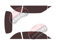 Kit film teinté Rolls Dawn Cabriolet 2 portes (2015 - 2023)