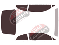 Kit film teinté Rolls Wraith Coupé 2 portes (2013 - 2023)