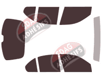 Kit film teinté Rover 200 & 400 (2) 5 portes (1996 - 2000) Kit film teinté Rover 200 & 400 (2) 5 portes (1996 - 2000)