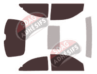 Kit film teinté Rover 25 Streetwise 3 portes (1999 - 2005) Kit film teinté Rover 25 Streetwise 3 portes (1999 - 2005)