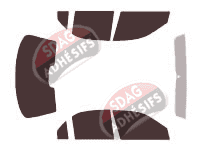 Kit film teinté Rover 75 Berline 4 portes (1998 - 2005)