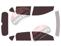 Kit film teinté Scion iM 5 portes (2015 - 2019)