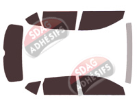 Kit film teinté Cupra Ateca (1) 5 portes (depuis 2019) Kit film teinté Cupra Ateca (1) 5 portes (depuis 2019)