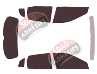 Kit film teinté Seat Arona (1) 5 portes (depuis 2017) Kit film teinté Seat Arona (1) 5 portes (depuis 2017)